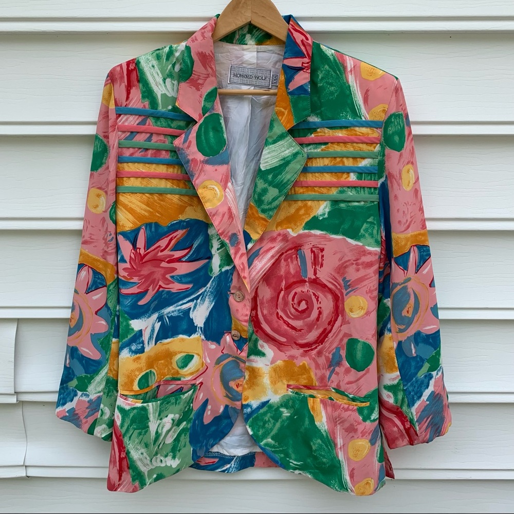 Howard Wolf Colorful Pastel Blazer Jackets